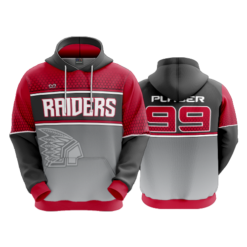 4060 UNISEX FLEECE HOODY RAIDERS-1