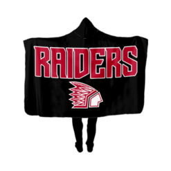 4060 UNISEX FAN WRAP HOODY RAIDERS-1