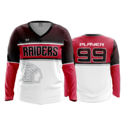 4060 WOMENS V NECK LONGSLEEVE RAIDERS-2