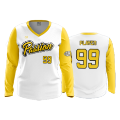 4072 WOMENS V NECK LONGSLEEVE PASSION-1