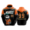 4074 UNISEX FLEECE HOODY NOT-FAST-JUST-FURIOUS-1