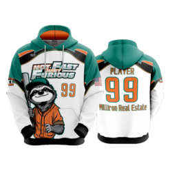 4074 UNISEX FLEECE HOODY NOT-FAST-JUST-FURIOUS-2