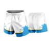 4073 UNISEX HIGH RISE BASKETBALL SHORTS 1PLY CHARGE-HOOPS