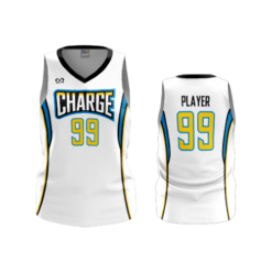 4073 WOMEN'S BASKETBALL TANK 1 PLY CHARGE-HOOPS