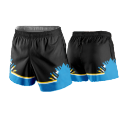 4073 UNISEX HIGH RISE BASKETBALL SHORTS 1PLY CHARGE-HOOPS
