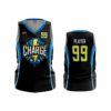 4073 WOMEN'S BASKETBALL TANK 1 PLY CHARGE-HOOPS