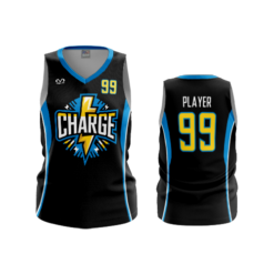 4073 WOMEN'S BASKETBALL TANK 1 PLY CHARGE-HOOPS