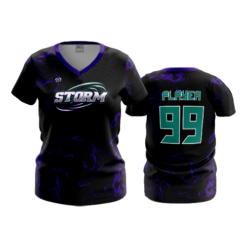 4015 WOMENS V NECK SOUTHERN-OHIO-STORM