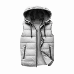 PUFFY HOODED VEST - ADD ON