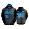 4057 UNISEX FLEECE HOODY MOJO-BASEBALL-4