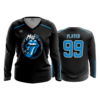 3785 WOMENS V NECK LONGSLEEVE