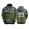 4052 UNISEX FLEECE HOODY CAMO-1