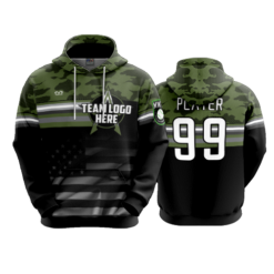 4005 UNISEX FLEECE HOODY CAMO-2