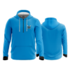 2527 UNISEX QUARTER LONG ZIP GHOST HOODY