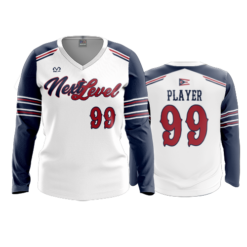 4109 WOMENS V NECK LONGSLEEVE NEXT-LEVEL-2
