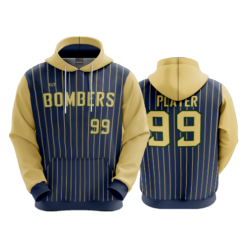 4783 UNISEX FLEECE HOODY BOMBERS-1