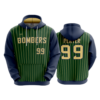 4783 UNISEX FLEECE HOODY BOMBERS-2