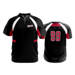 4082 UNISEX DERBY JACKET SHORT SLEEVE NEW-BOSTON-TIGERS-1