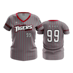 4082 WOMENS V NECK NEW-BOSTON-TIGERS-2