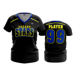 2453 WOMENS V NECK FUTURE-STARS-1