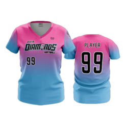 4106 WOMENS V NECK OHIO-DIAMONDS-2