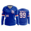 4273 WOMENS V NECK LONGSLEEVE RAMSTEIN-1