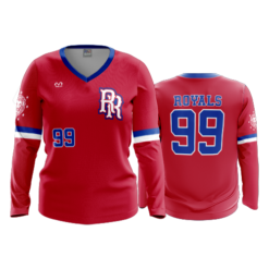 4273 WOMENS V NECK LONGSLEEVE RAMSTIEN-2