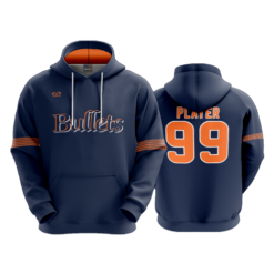 3800 UNISEX FLEECE HOODY EC-BULLETS-1