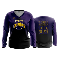 4107 WOMENS V NECK LONGSLEEVE UNIOTO-BOYS-VOLLEYBALL