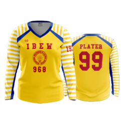 2944 WOMENS V NECK LONGSLEEVE IBEW-968-PARKERSBURG