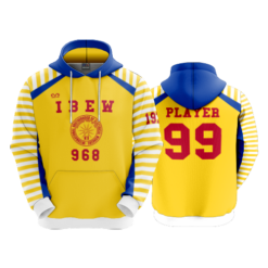 2944 UNISEX FLEECE HOODY IBEW-968-PARKERSBURG