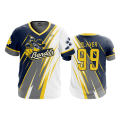 2588 MENS SPORT V NECK BANDITS-1