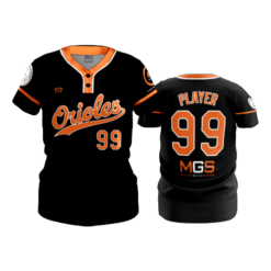 3433 WOMENS 2 BUTTON SCOOP NECK ORIOLES-1