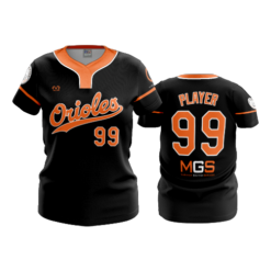 3433 WOMENS NO BUTTON SCOOP NECK ORIOLES-1