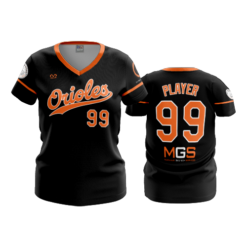 3433 WOMENS V NECK ORIOLES-1