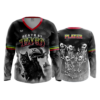 4108 WOMENS V NECK LONGSLEEVE DEATH-BY-TACO