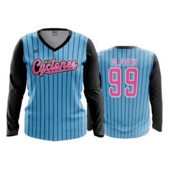 4167 WOMENS V NECK LONGSLEEVE OHIO-CYCLONES-1