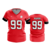 2573 WOMENS V NECK CENTRAL-OHIO-TIGERS-FP-1