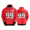 2573 UNISEX FLEECE HOODY CENTRAL-OHIO-TIGERS-FP-1