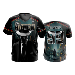 3903 MENS SPORT V NECK THE-HITMEN-1