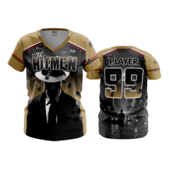 3903 WOMENS V NECK THE-HITMEN-2