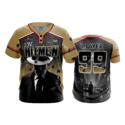 3903 MENS 2 BUTTON SCOOP NECK THE-HITMEN-2