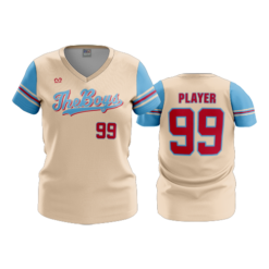3820 WOMENS V NECK THE-BOYS-1