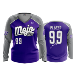 4243 WOMENS V NECK LONGSLEEVE MOJO-207-1