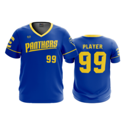 4322 MENS SPORT V NECK CLAY-PANTHERS-2