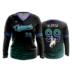 4782 WOMENS V NECK LONGSLEEVE UNTAMED-1