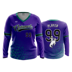 4782 WOMENS V NECK LONGSLEEVE UNTAMED-2