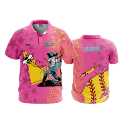 4784 MENS POLO SHIRT HOME-PLATE-HONEYS-1