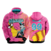 4784 UNISEX FLEECE HOODY HOME-PLATE-HONEYS-1