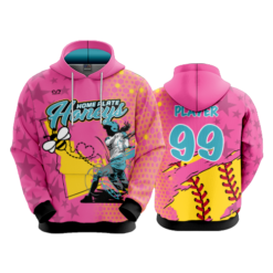 4784 UNISEX FLEECE HOODY HOME-PLATE-HONEYS-1